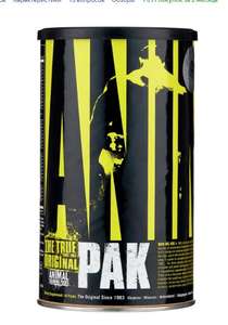 Минерально-витаминный комплекс Universal Nutrition Animal Pak, 44 пакетика (2120₽ с промокодом от 5000₽)