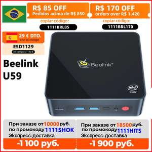Мини пк Beelink U59, проц N5095 2,9 ГГц DDR4 8 ГБ 256 ГБ SSD