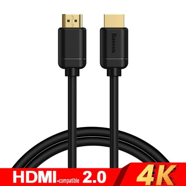HDMI 2.0 кабель от Baseus 1 метр (и другие длины и версии в описании)