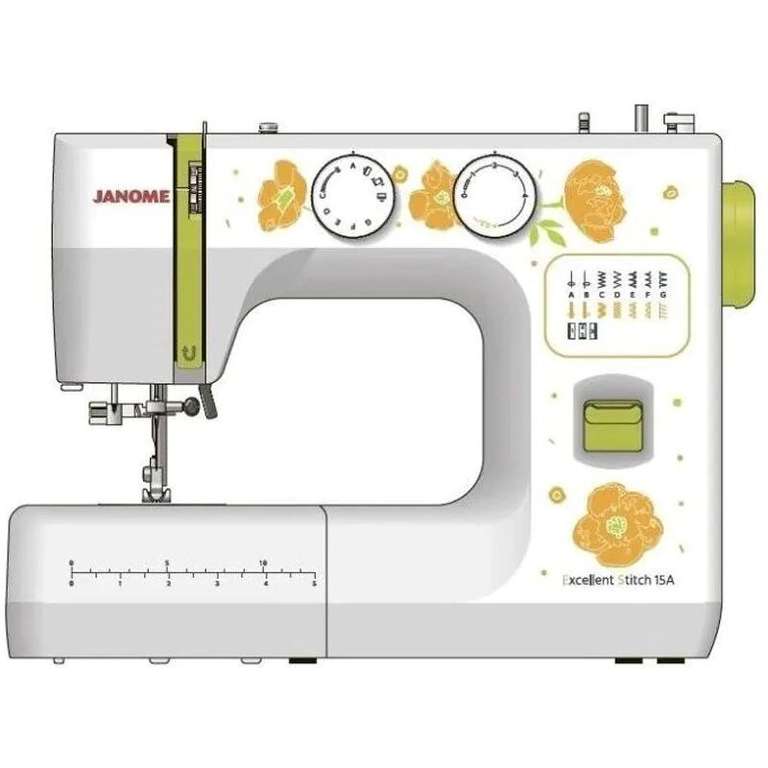 [11.11] Швейная машина JANOME Excellent Stitch 15A