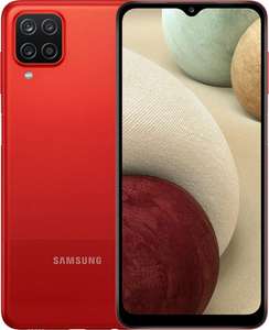 Смартфон Samsung Galaxy A12 4/128GB, красный