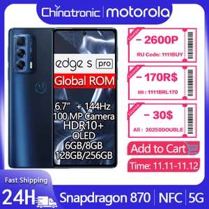 Смартфон Motorola MOTO Edge S 20 Pro, 8/128 ГБ