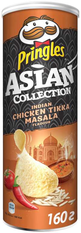 [не везде] Чипсы Pringles Rice Fusion рисовые Indian Tandoori Chicken Masala, 160г.