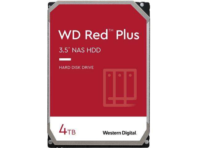Жесткий диск WD Red Plus 4TB WD40EFZX для NAS (из США, нет прямой доставки)