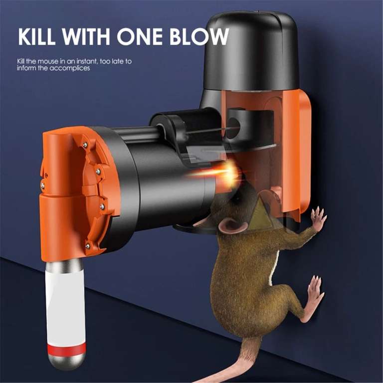 Автоматическая ловушка для крыс и мышей, без углекислого газа