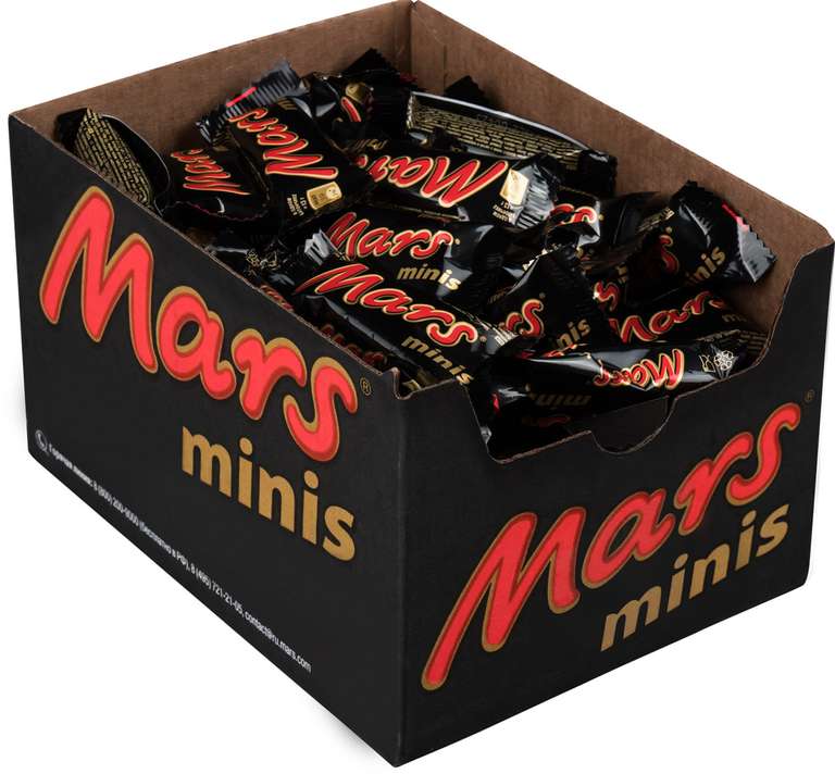 Шоколадные конфеты Mars Minis 1кг х 4 шт (всем, у кого активируется кодовое слово)