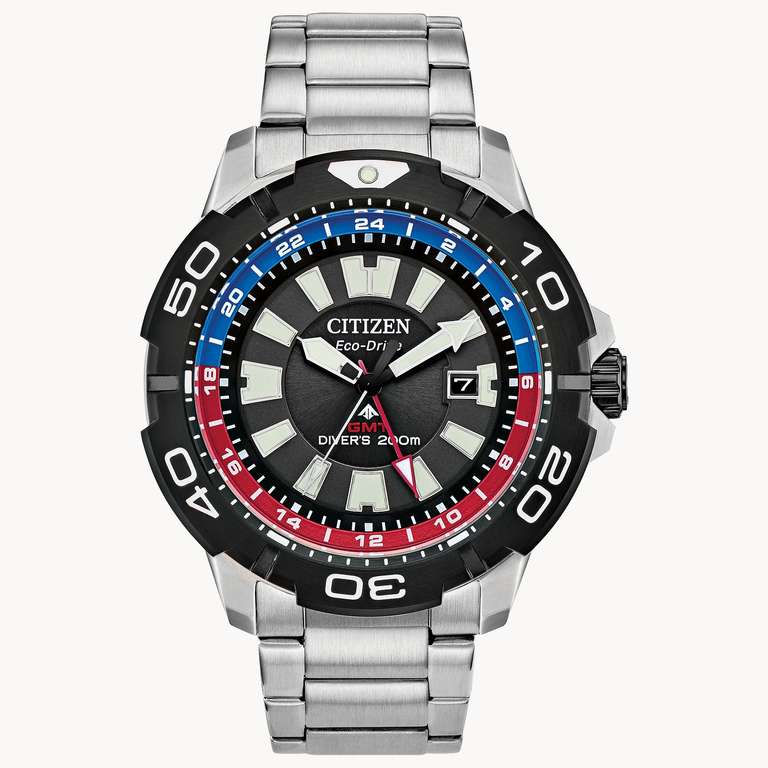 Часы Citizen Men's Promaster GMT Eco-Drive Diver 44mm (нет прямой доставки)