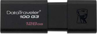 [Не везде] USB-накопитель Kingston DataTraveler 100 G3 128GB Black (+ еще в описание)