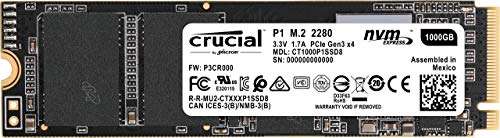 Crucial P1 1000GB M.2/NGFF (2280) NVMe/PCIe