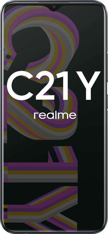 Смартфон Realme C21Y 4/64Gb, черный