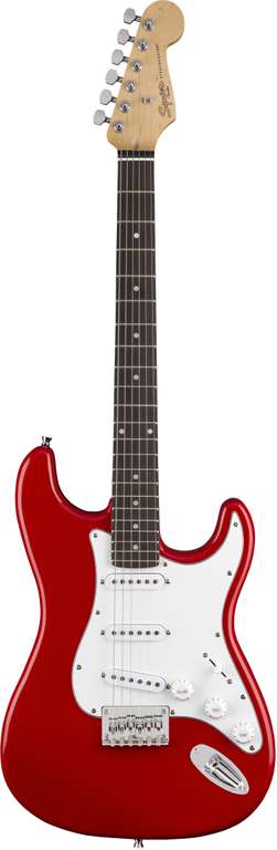 Электрогитара FENDER SQUIER MM STRATOCASTER HARD TAIL RED