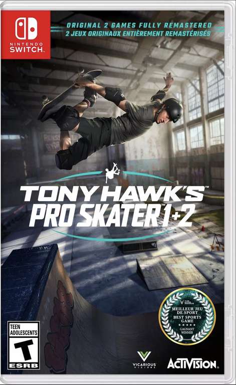 [Nintendo Switch] Tony Hawk's Pro Skater 1 + 2 (из США, нет прямой доставки)