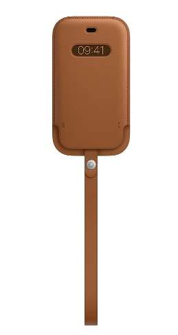 Чехол Apple Leather Sleeve with MagSafe для iPhone 12 mini, кожа