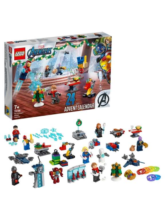Конструктор LEGO Marvel Super Heroes 76196 Новогодний календарь "Мстители"