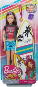 Набор игровой Barbie Семья Приключения в доме мечты кукла+аксессуары Серфинг GHK36