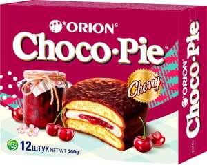 [Пермь] Orion Choco Pie Вишня 12шт.