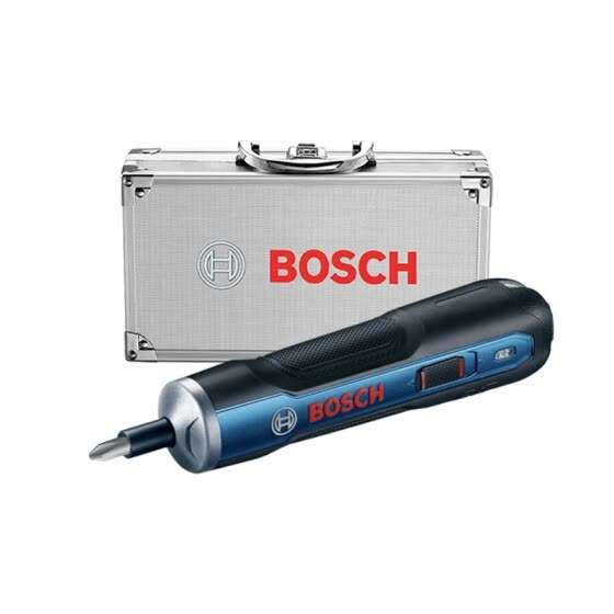 Отвертка Bosch Go в металлическом чемодане с битами и зарядкой за 56,99$