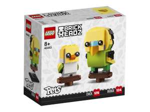 Конструктор LEGO BrickHeadz 40443 Сувенирный набор Волнистый попугайчик