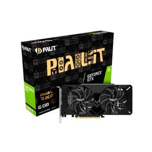 [МСК] Видеокарта PALIT NVIDIA GeForce GTX 1660TI PA-GTX1660Ti DUAL OC 6G Ret[ne6166ts18j9-1160c]
