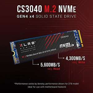 SSD PNY XLR8 CS3040 2TB PCI-E NVMe Gen4 x4