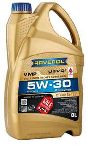 Моторное масло Ravenol VMP 5W-30 на сайте Ravenol за 8литров