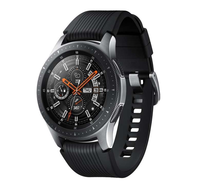 [не везде] Часы Samsung Galaxy Watch 46 мм silver (SM-R800NZSASER) + возврат 5998