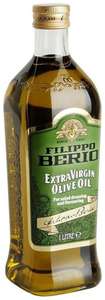 Оливковое масло Filippo Berio Extra Virgin, 1л, нерафинированное, стекло