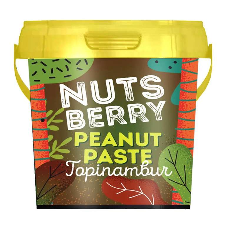 Паста из бразильского арахиса Nuts Berry Topinambur, 1кг
