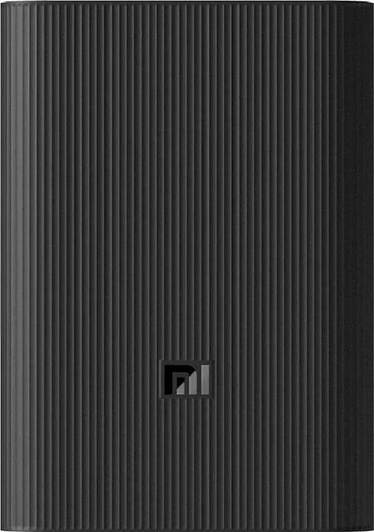Внешний аккумулятор Xiaomi Mi Power Bank 3 Ultra Compact, 10 000 мА•ч, черный