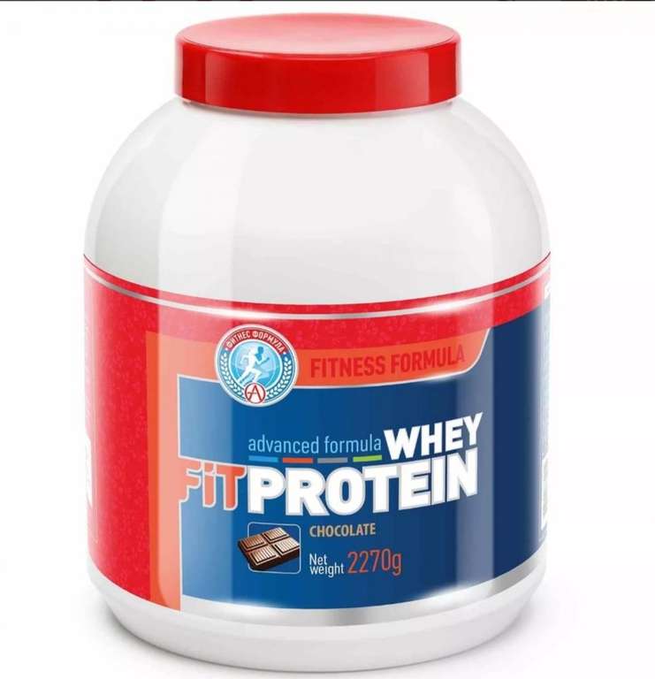 Протеин Fit Whey Protein (2270 gr) шоколад в ac-t