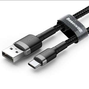 Кабель Baseus USB - Type C 3А, 50 см