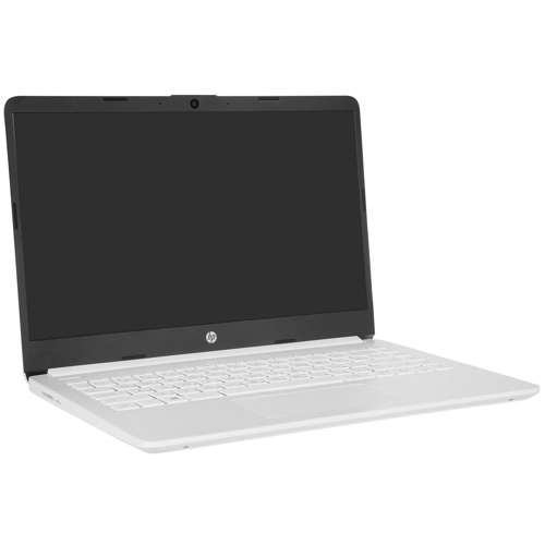 Ноутбук HP 14s-dq2011ur белый (Pentium 7505) 14" IPS 4+256Гб