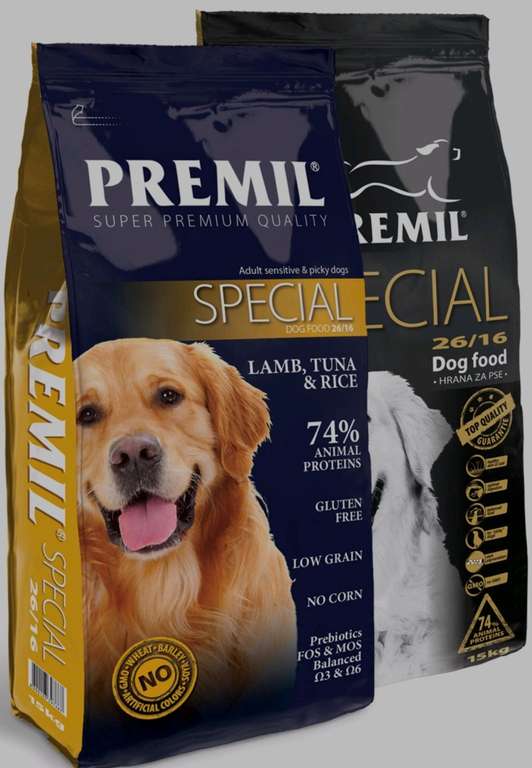 Сухой корм Premil Special для взрослых собак всех пород 15кг