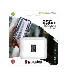 Карта памяти Kingston MicroSDXC Canvas Select Plus 256Gb