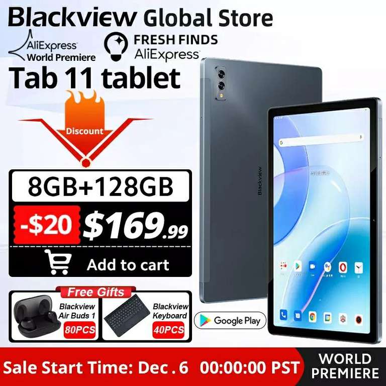 Планшет Blackview Tab 11 Pad 8+128GB 4G