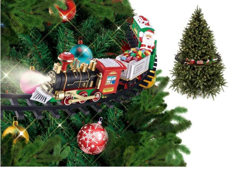 Украшение для елки "Рождественский поезд"