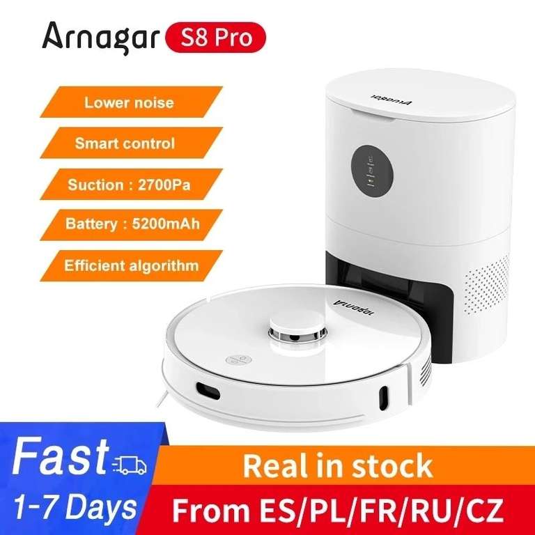 Робот-пылесос Arnagar S8 Pro