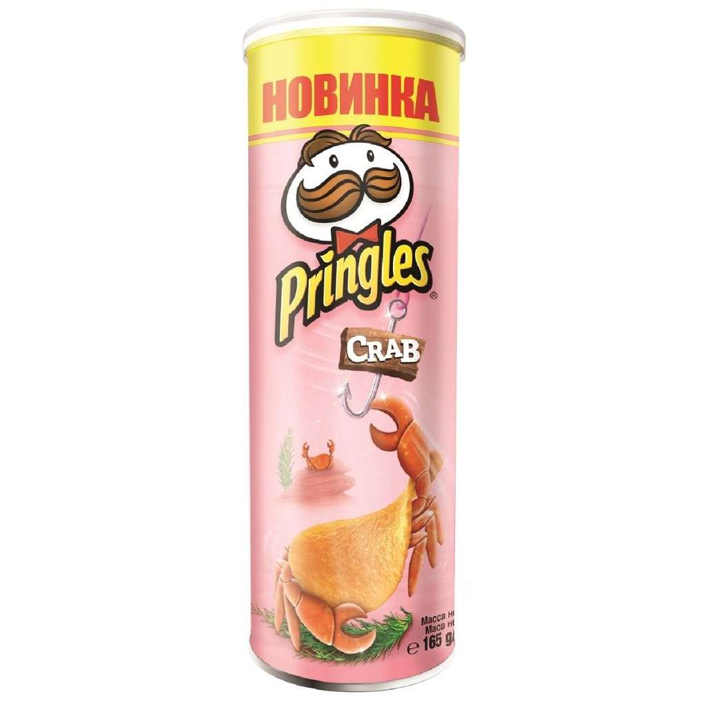 Чипсы Pringles со вкусом краба, 165 г. на Tmall
