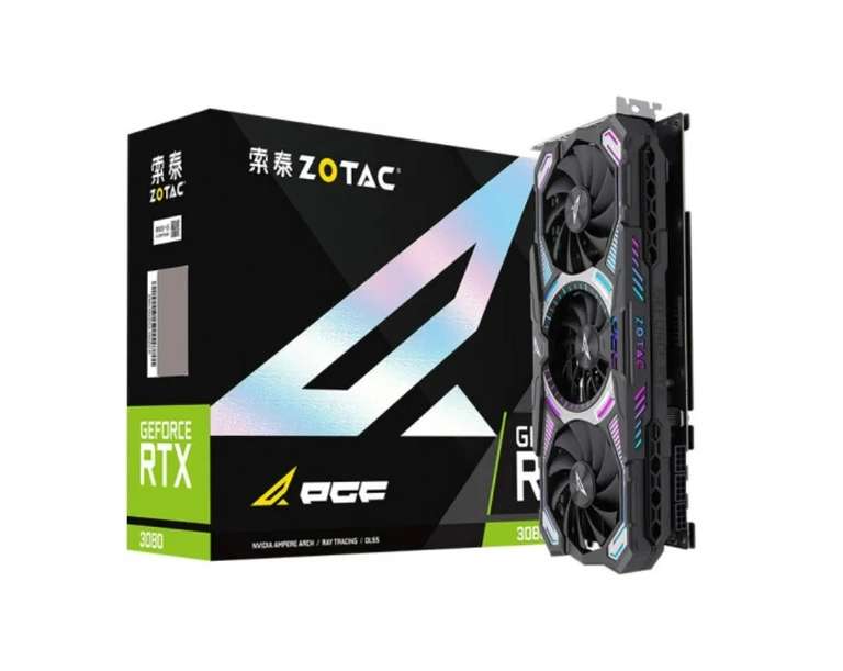 Видеокарта ZOTAC RTX3080 PGF GOC 10G-D6X (из-за границы)
