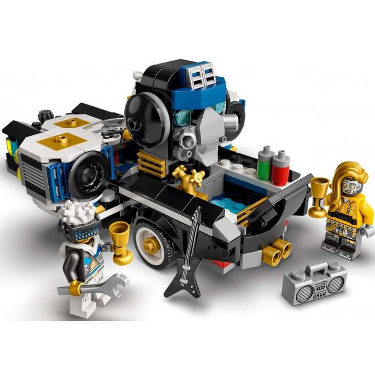 1=2 на Lego Vidio (дополненная реальность). Напр, 43112 Robo HipHop Car + 43111 Candy Castle Stage (344 детали в каждом)