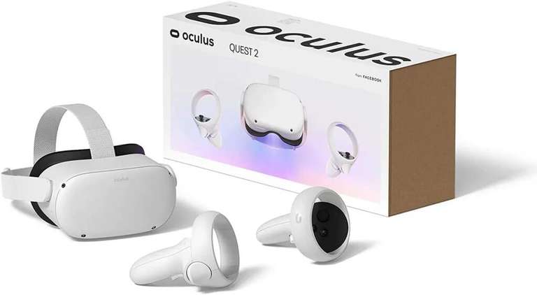 Шлем виртуальной реальности Oculus Quest 2 128 GB (доставка из РФ)