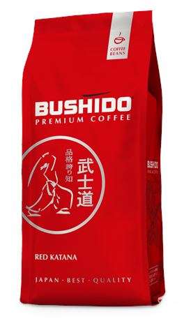 Кофе BUSHIDO Red зерновой, 1000г
