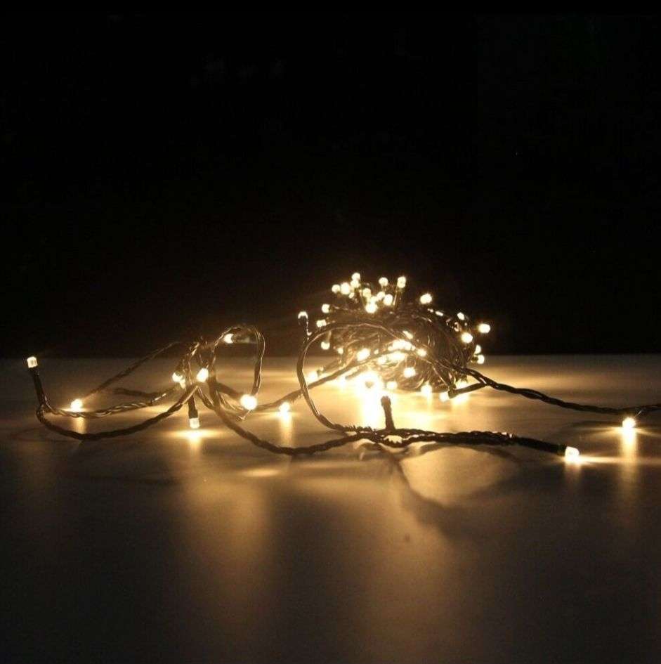 Гирлянда Sh Lights DC-ILD120, 12 м, 120 ламп, медные диоды/черный провод