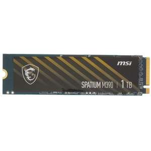 SSD M.2 накопитель MSI Spatium M390 1000 Гб