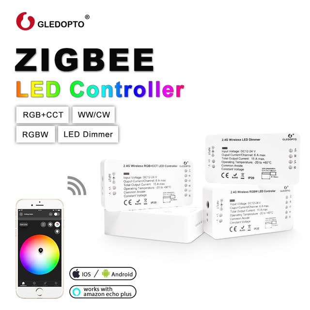 Контроллер для умного дома ZIGBEE Led Controller RGB+CCT WW/CW за $18