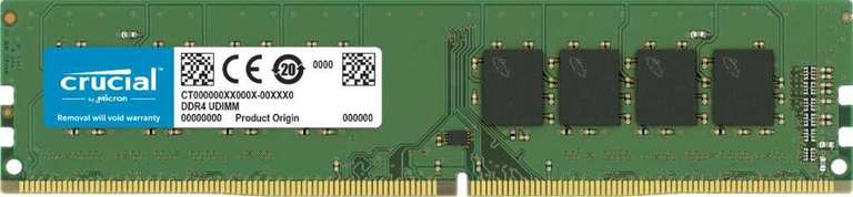 (Не везде) Модуль памяти Crucial CT8G4DFRA32A DDR4 - 8ГБ 3200