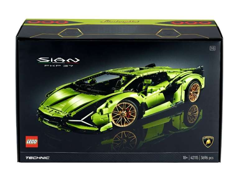 Конструктор LEGO Technic 42115 Lamborghini Sian FKP 37