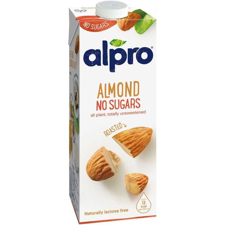 Растительный напиток Alpro, соевый, без сахара, 1,8%, 1 л