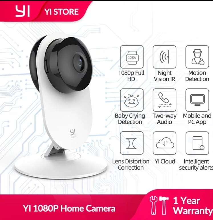 Домашняя камера YI 1080p Home Camera