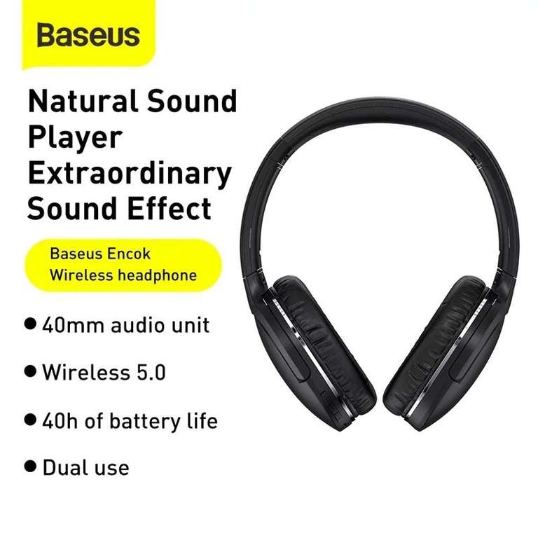 Bluetooth-наушники Baseus D02 Pro